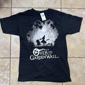 Over The Garden Wall Forest Silhouette Women's T-Shirt MEDIUM New